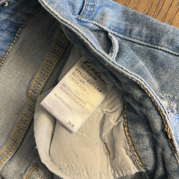 KANCAN Denim Distressed Skirt - Picture 3 of 4